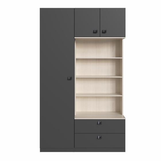 Imagem de Guarda Roupas Modulado 1 Porta E Organizador Linha Free - Be Mobiliário