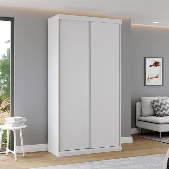 Imagem de Guarda Roupas Modulado Solteiro 120cm 2 Portas de Correr 100% MDF Royal