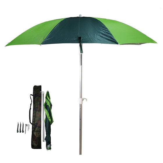 Guarda Sol Articulado Gigante Pesca Pescaria Praia Lazer Resistente ao ...