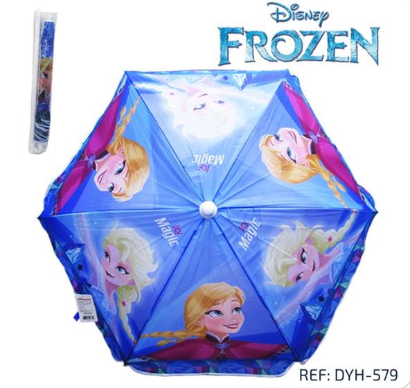 Guarda Sol de Poliéster Frozen Disney com Cabo de Metal 1,25x1,14 Menor preço em Guarda Sol de Poliéster Frozen Disney com Cabo de Metal 1,25x1,14