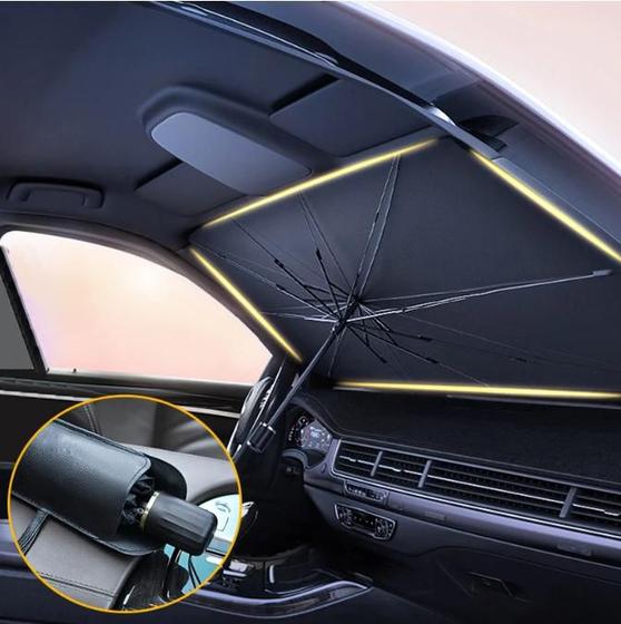 Guarda Sol Parabrisa Carro Proteção Solar Guarda Chuva Uv+ Menor preço em Guarda Sol Parabrisa Carro Proteção Solar Guarda Chuva Uv+