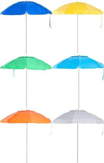 Guarda - sol pvc com sacola 1,60 metros liso cores com 6 unidades - Bel Lazer Menor preço em Guarda - sol pvc com sacola 1,60 metros liso cores com 6 unidades - Bel Lazer