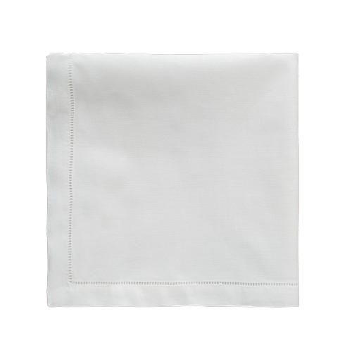 Imagem de Guardanapo Linho/Algodao Bordado Floral Branco 50X50Cm Rafimex