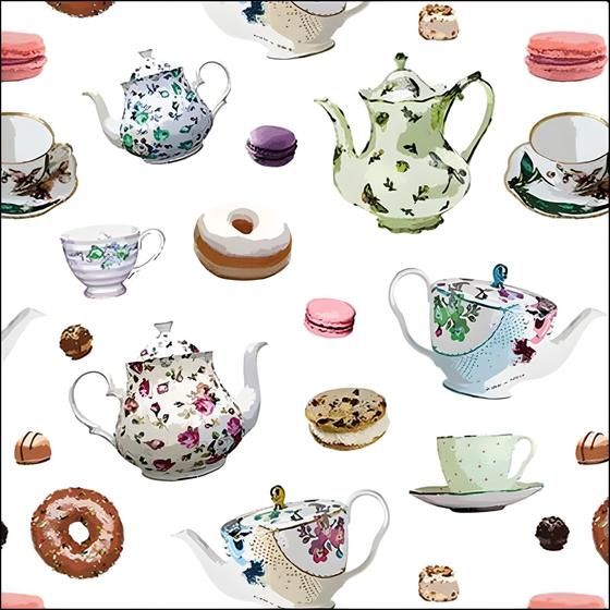 Imagem de Guardanapo para Decoupage Ambiente Bules de Chá Clássicos com  Unidades