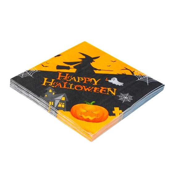 Imagem de Guardanapos De Papel Linha Luxo Halloween 20 Unidades