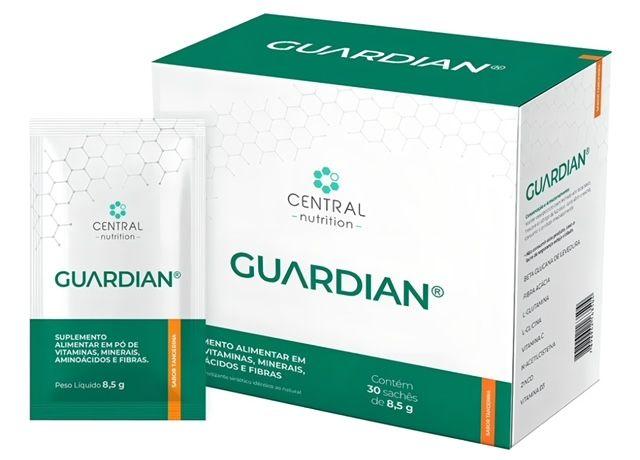 Imagem de GUARDIAN - 8,5g 30 Sachês - Central Nutrition - Sabor Tangerina