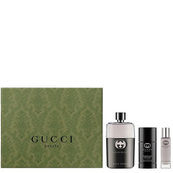 Gucci Guilty Kit Perfume Masculino + Travel Spray + Desodorante - Kit de  Perfume - Magazine Luiza
