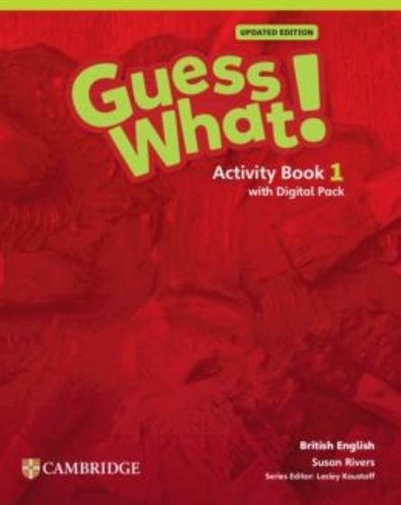 Imagem de Guess what! 1 activity book with digital pack updated - british - 1st ed - CAMBRIDGE