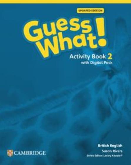 Imagem de Guess What! 2 Activity Book With Digital Pack Updated - British - 1St Ed - CAMBRIDGE