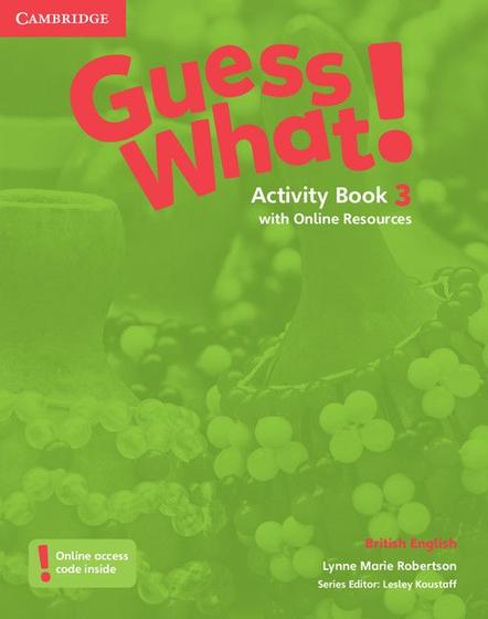 Imagem de Guess what! 3 ab with online resources - CAMBRIDGE UNIVERSITY PRESS - ELT