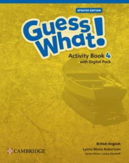 Imagem de Guess What! 4 Activity Book With Digital Pack Updated - British - 1St Ed - CAMBRIDGE