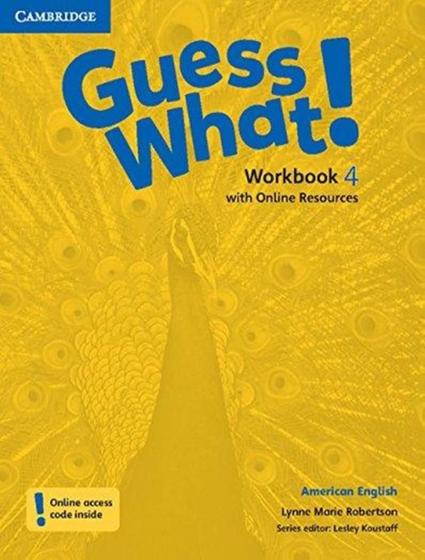 Imagem de Guess what! 4 wb with online resources - american - 1st ed - CAMBRIDGE UNIVERSITY