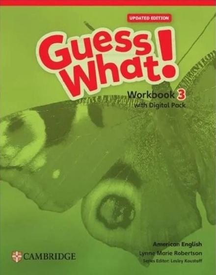 Imagem de Guess What! American Edition 3 - Workbook With Digital Pack - Updated Edition