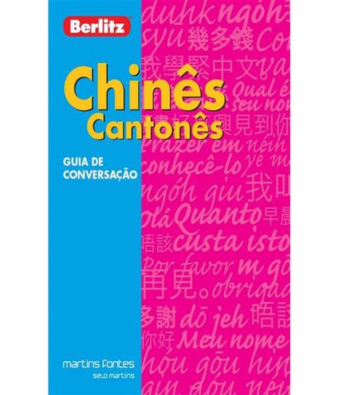 Guia de conversaçao berlitz - chines cantones Menor preço em Guia de conversaçao berlitz - chines cantones