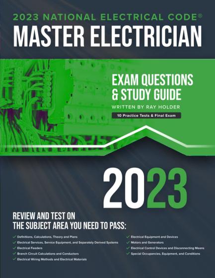 Imagem de Guia de preparação e estudo para o exame 2023 Master Electricist w/ 400+ Q