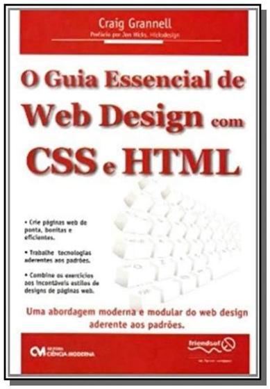 Imagem de Guia essencial de web design com css e html