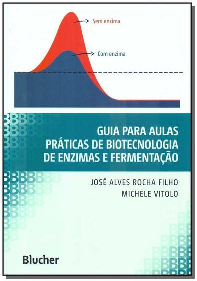 Imagem de Guia para aulas práticas de biotecnologia de enzimas e fermentação - BLUCHER                                           