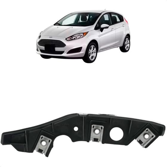 Imagem de Guia Suporte Parachoque Dianteiro New Fiesta 2013 2014 2015 2016 2017 2018 2019