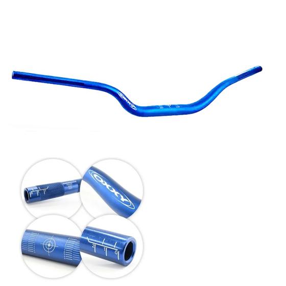 Imagem de Guidão Oxxy Naked Super Fat Bar 31mm Sem Adaptador Azul