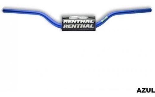 Imagem de Guidao Renthal Fatbar Rc - Alto - Azul