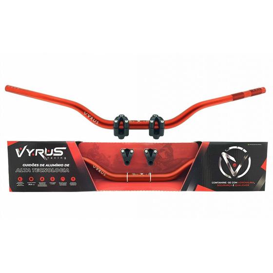 Imagem de Guidão Vyrus Alto Fat Bar 28mm Trilha Motocross