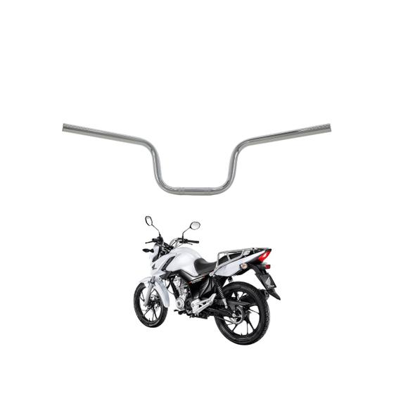 Imagem de Guidon Guidão Honda Titan Cg Fan 160 CARGO Cromado Com Peso