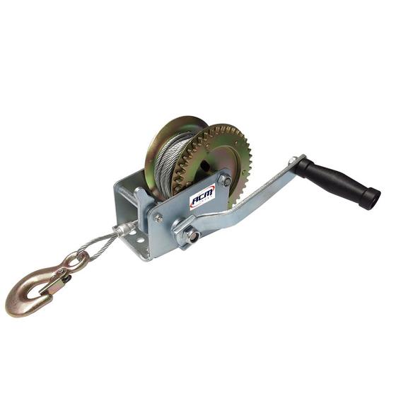 Imagem de Guincho Manual Carretilha 540Kg com 10Mts Cabo Aço GC540C ACM TOOLS