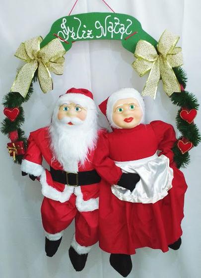 Imagem de Guirlanda Gigante Casal Noel