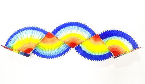 Imagem de Guirlanda Junina Margarida Nº 00  90cm para Decoração de Festas Juninas