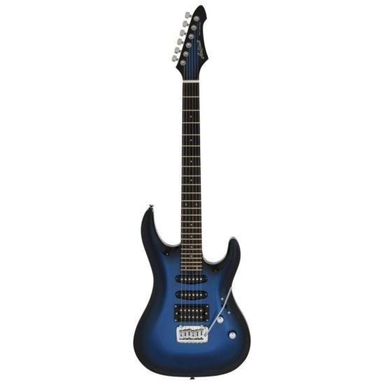 Imagem de Guitarra Aria MAC-STD Metallic Blue Shade