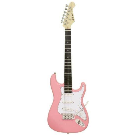 Imagem de Guitarra Aria Pro II STG-Mini Kawaii Pink