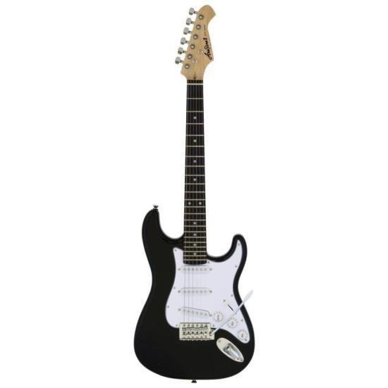 Imagem de Guitarra Aria STG-Mini Black F002