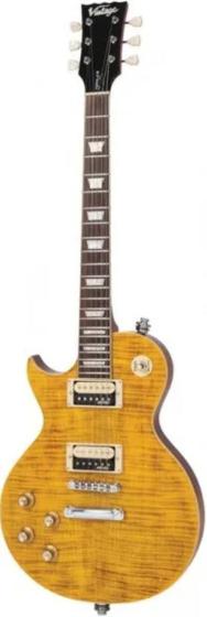 Imagem de Guitarra Canhota Les Paul Vintage Lv100afd Paradise Amber