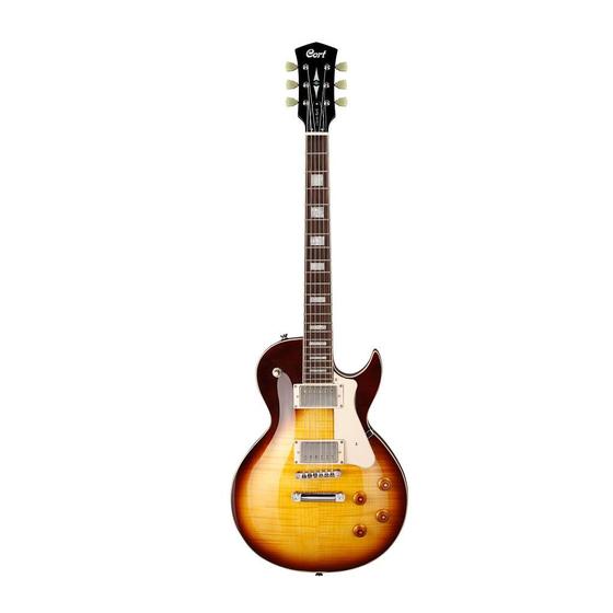 Imagem de Guitarra Cort CR 250 Vintage Burst Les Paul