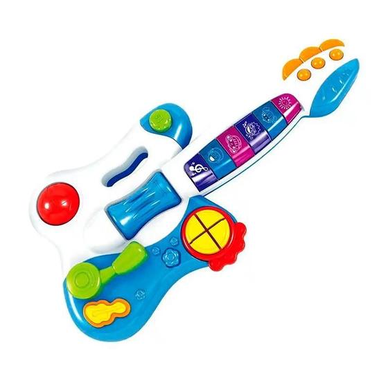 Imagem de Guitarra De Brinquedo Baby Com Musica ul He0501 - Dorémi