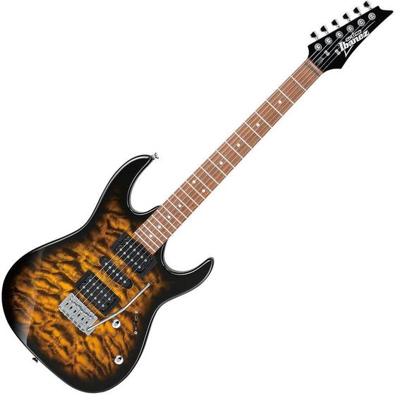 Imagem de Guitarra Elétrica 6 Cordas Ibanez GRX70 QA SB GRX-70