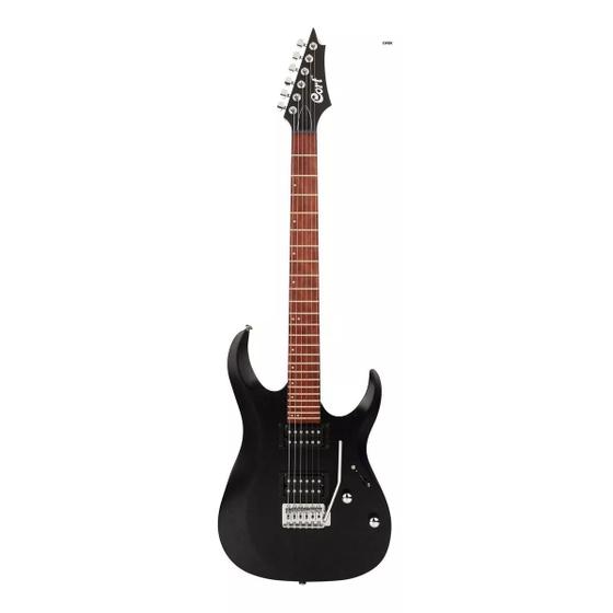 Imagem de Guitarra Elétrica Cort X Séries X100 OPBK Black