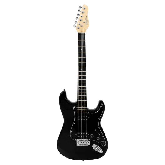 Imagem de Guitarra Elétrica Giannini G102 Black brilhante BK/BK G-102