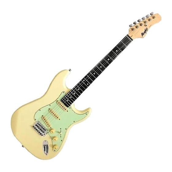 Imagem de Guitarra Elétrica Memphis Mg-30 Ows Olympic White Satin