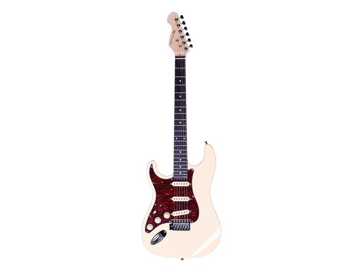 Imagem de Guitarra Eletrica Michael St Canhota Gm217n Lh Dual Action Cor Cream Orientação Da Mão Canhoto