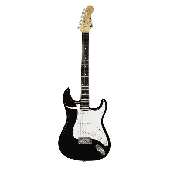 Imagem de Guitarra Elétrica Preta e Branca Descubra o Poder da Música com Este Instrumento Impressionante