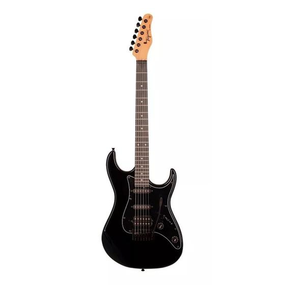 Imagem de  Guitarra Elétrica Strat Tagima TG520 Preto Escudo Black