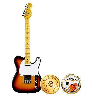 Imagem de Guitarra Elétrica Telecaster PHX Vintage Sunburst TL-2