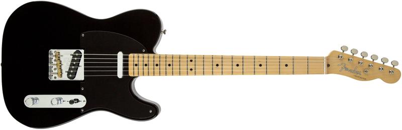 Imagem de Guitarra fender 014 1502 - classic player baja telecaster maple - 306 - black