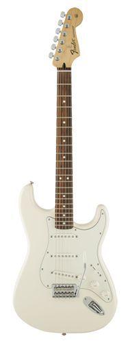 Imagem de Guitarra fender 014 4603 - standard stratocaster pau ferro - 580 - arctic white