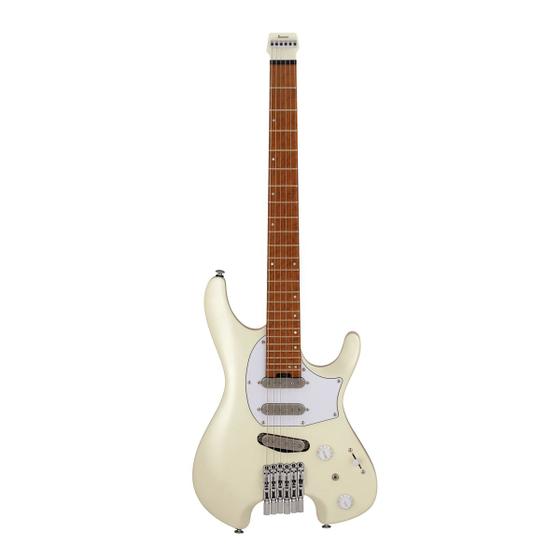 Imagem de Guitarra ibanez ichi10-vwm ichika signature vintage white matte com bag