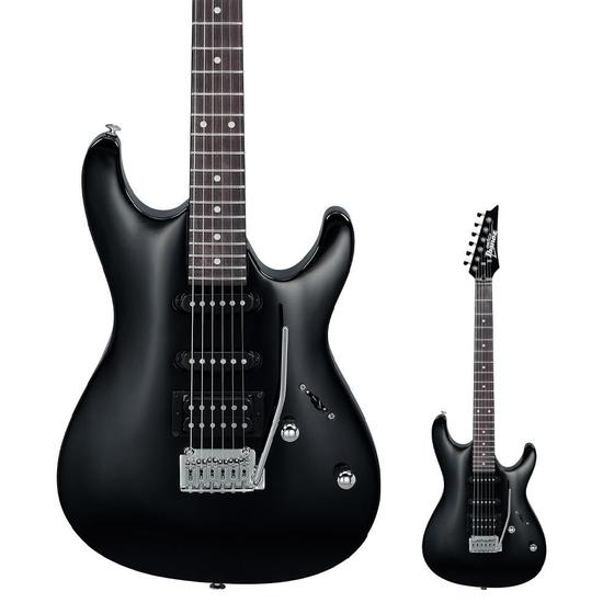 Imagem de Guitarra Ibanez Super Strato HSS GSA 60 BKN Black Night Guitar com Captação Humbucker Single Single