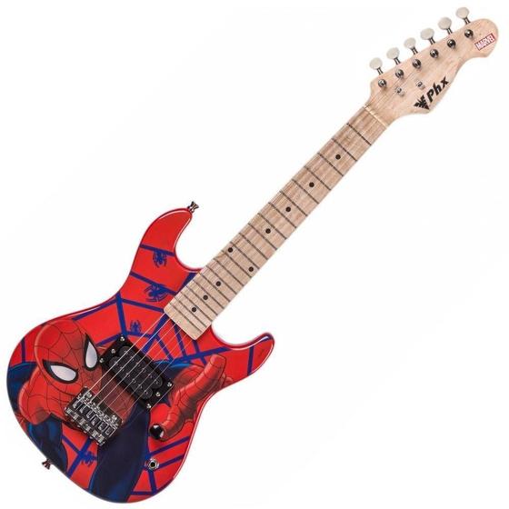 Guitarra Infantil Marvel Spider Man Homem Aranha Kids Gms-k1 - PHX ...