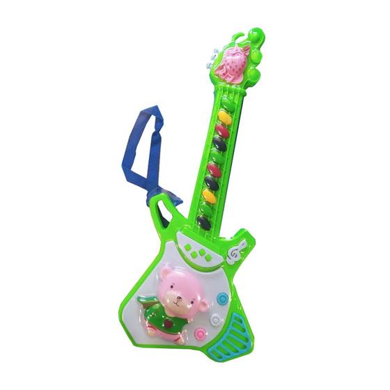 Imagem de Guitarra Infantil Musical Ursinho Com Alça Zoop Toys