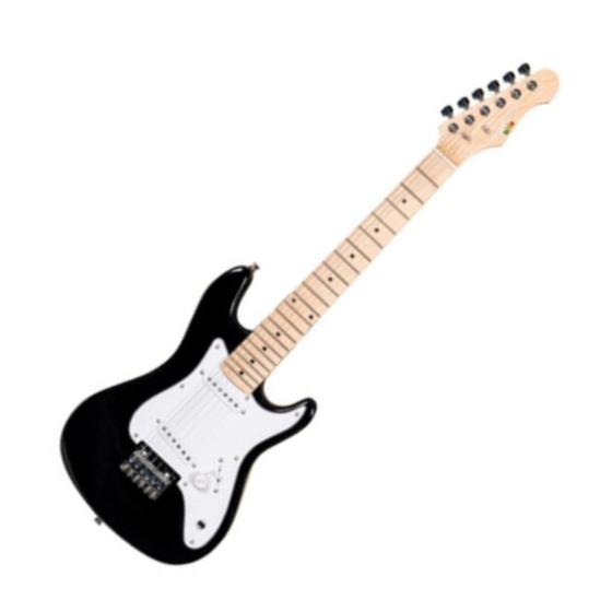 Imagem de Guitarra Infantil Vogga Vcg120n Preta Strato